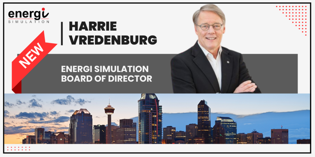 Harrie Vredenburg joined the Board of Directors of Energi Simulation